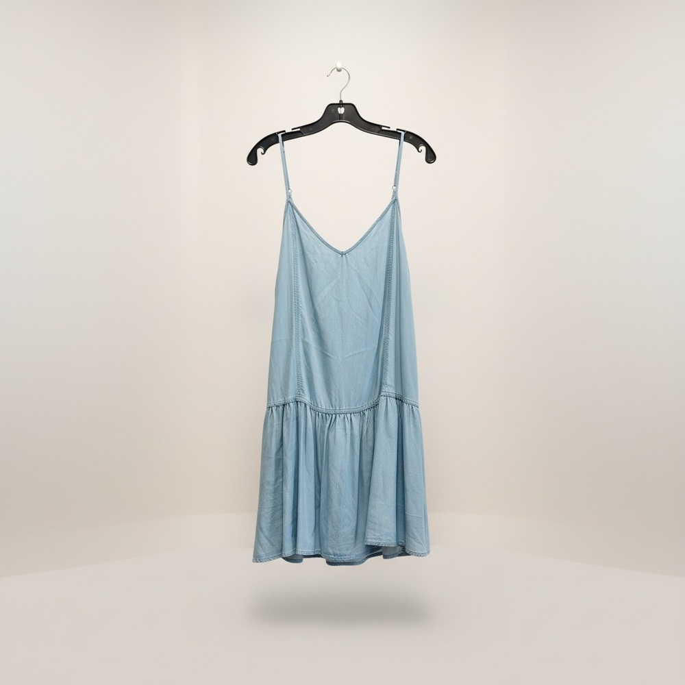 American Eagle Outfitters Light Blue Midi Dress - Picture 2 of 2
